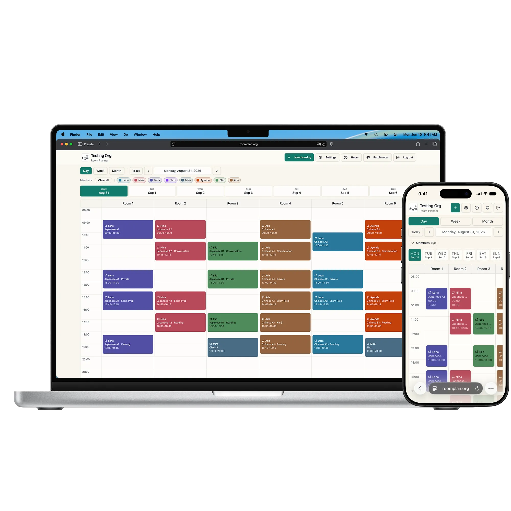 Room and Class Scheduling